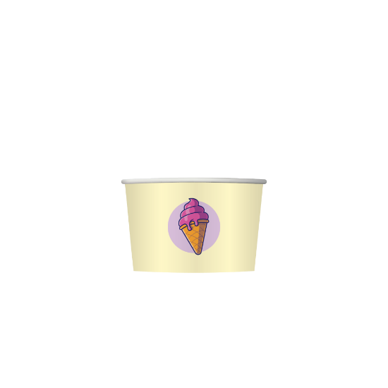 Picture of 4Oz Ice cream cup