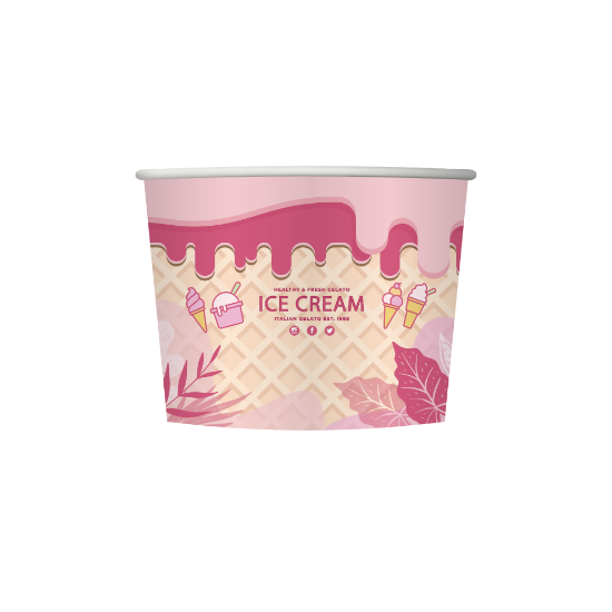 Picture of 16Oz Ice cream cup