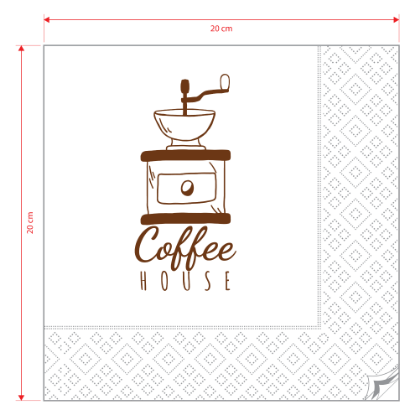 Picture of 40*40cm 2Ply napkin