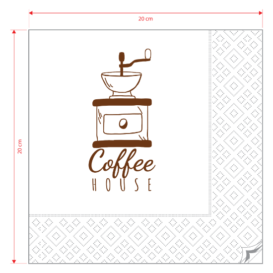 Picture of 40*40cm 2Ply napkin