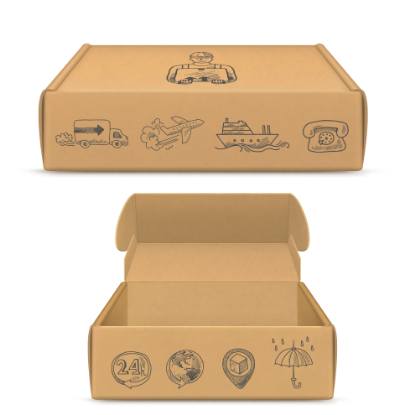 Picture of Cardboard boxes